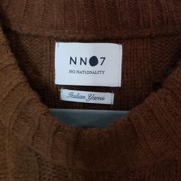 NWT NN07 FABIAN SWEATER CANELA‎ BROWN Size XXL - Picture 7 of 11